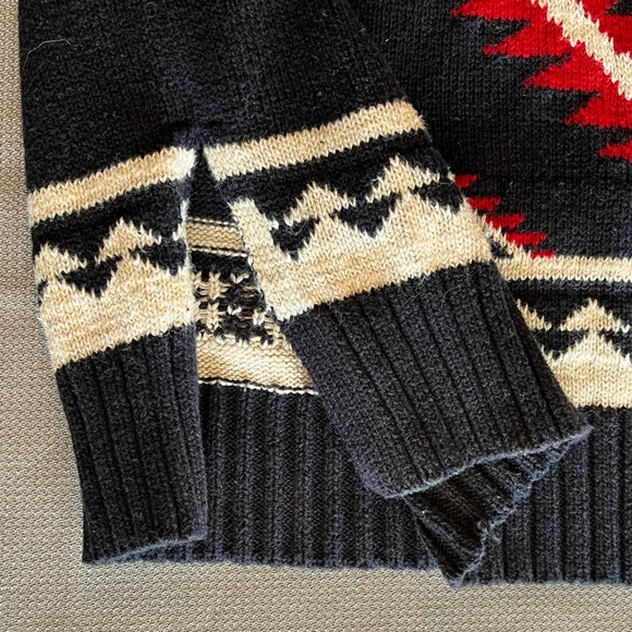 Lauren Ralph Lauren Women's 1X Aztec Print Long Sleeve Pullover Sweater - Picture 5 of 6